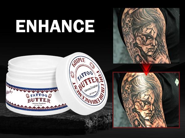 【Tattoo Kit Gift Box】Tattoo Aftercare 2.6oz Cream for Before, During, and After Tattoo Process - Scar Repair, Gel, and Protective Balm for New & Older Tattoos Liptattoo