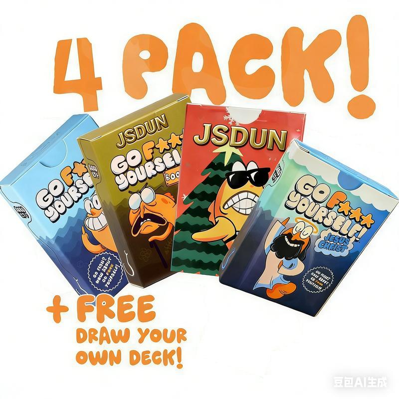 Prank Card Game - A hilarious party game and team game suitable for 3-10 players.