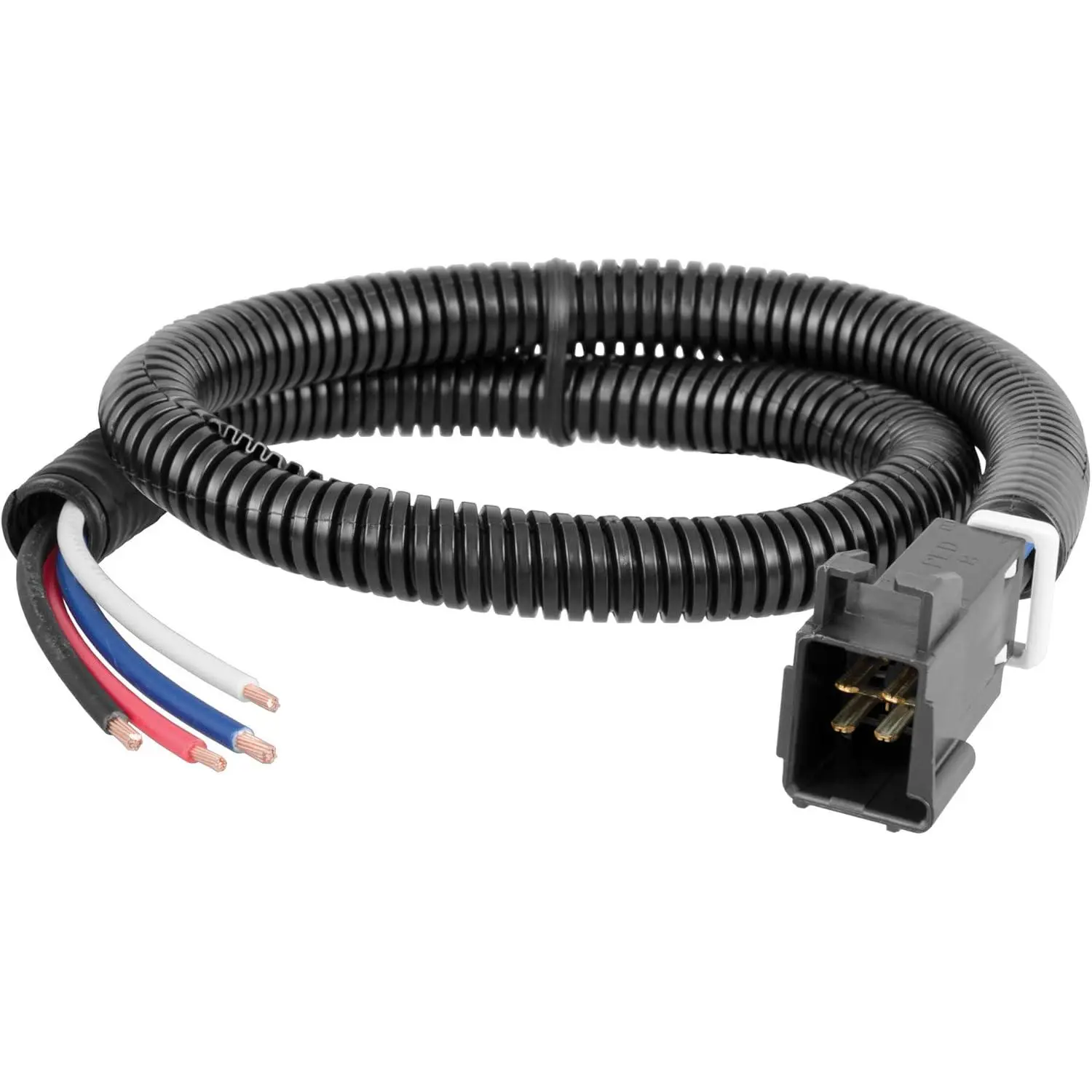Trailer Brake Control Wiring with Pigtails for Splice-In Installation, Improves Towing Safety for Frequent & Occasional Towing, Colored Wires, Frequent Towing, Heavy-Duty Towing