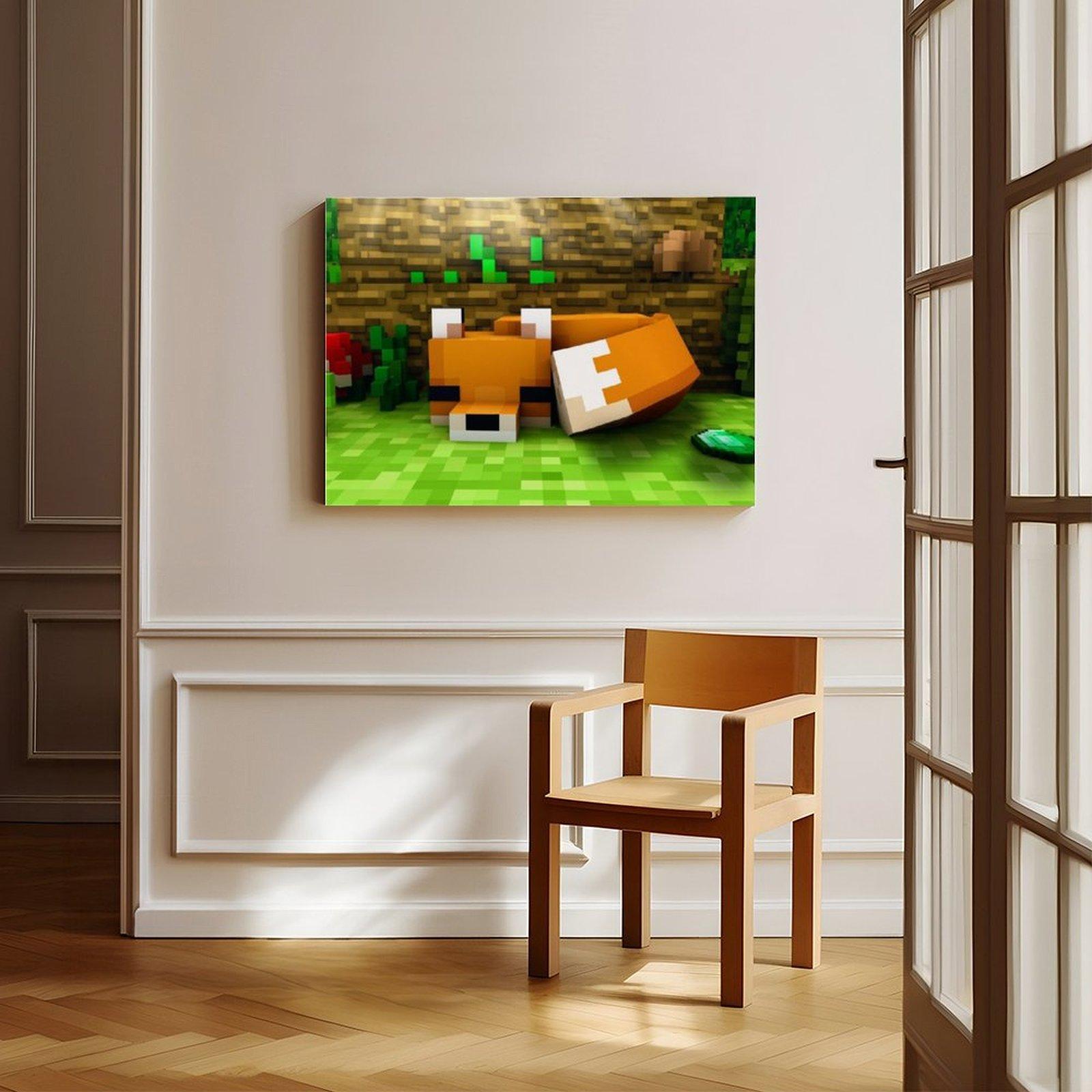 Pixel Art Canvas Printable Wall Art, Video Game Decor, Gamer Print, Kids Room Decor, bedroom Canvas Posters, Hall Wall Art