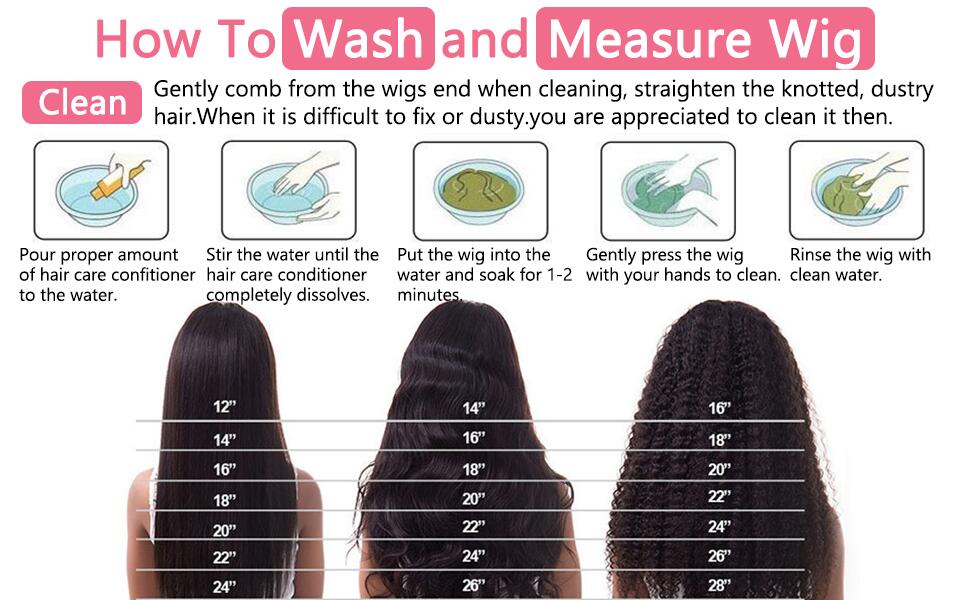 [30“ only $172] Mamushow #4 Chocolate Brown and #1 Jet Black 13x6 Body Wave Full Lace Frontal Human Hair Wigs