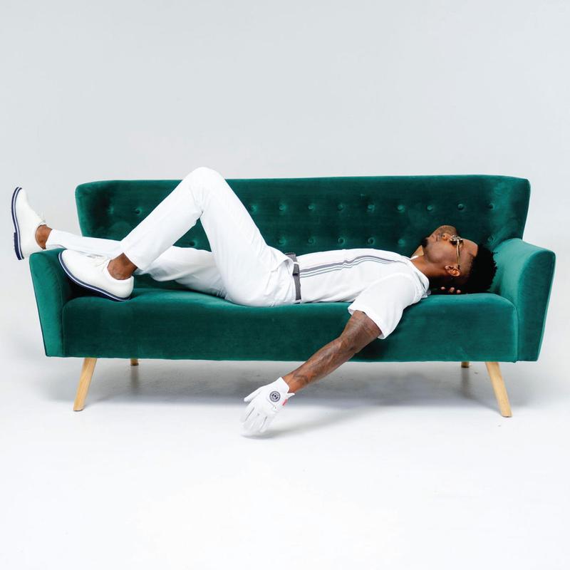 Ghost White Premium Golf Glove - AAA Cabretta Leather, Signature Pull Tab, USGA Conforming - XS-XL