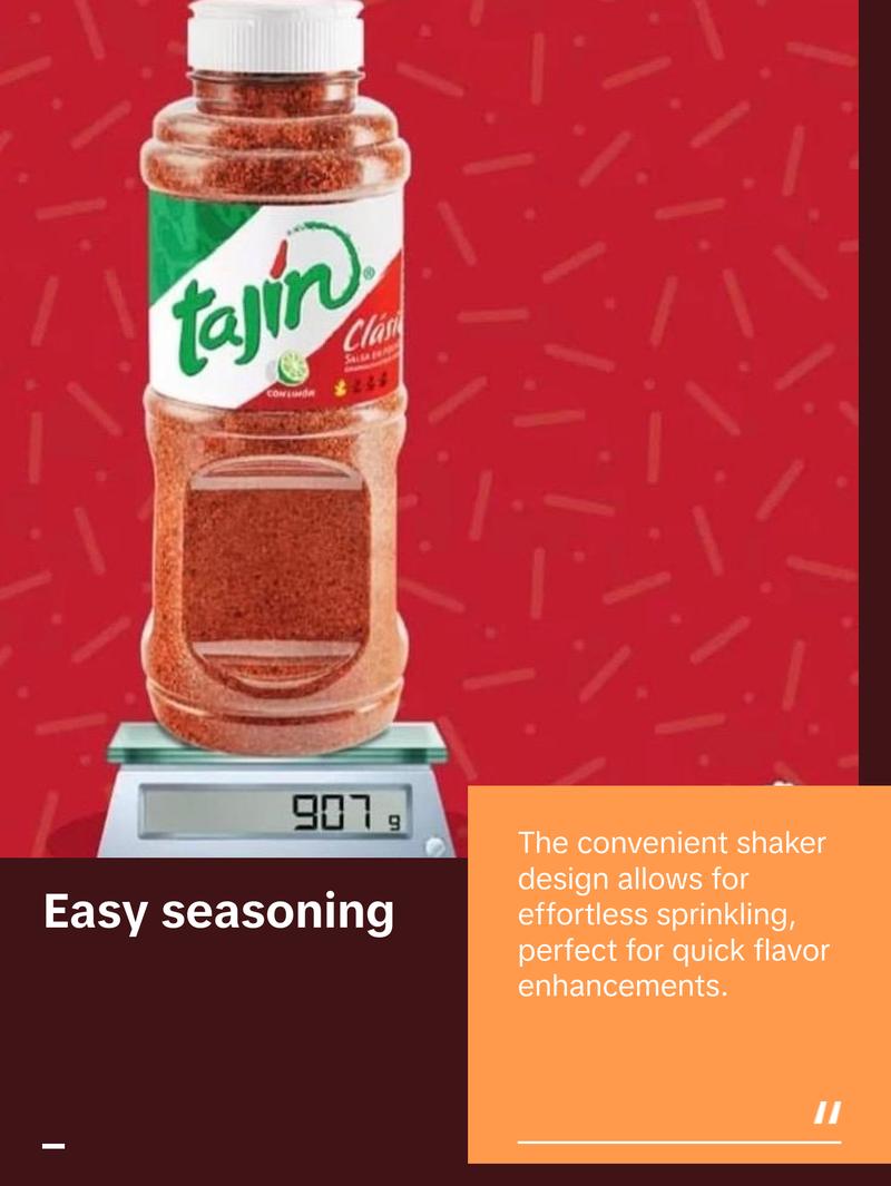 Tajin Clasico Chile Lime Seasoning 32 oz (2 lbs)