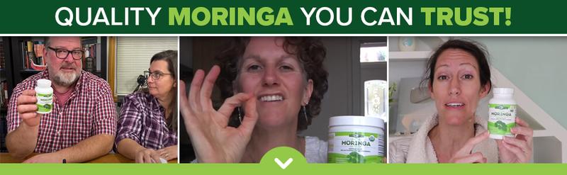 Moringa Powder Capsules Organic - Pura Vida  Moringa Leaf. Energy, Metabolism, & Immune Support. 120ct. 500mg Caps. Supplement Healthcare