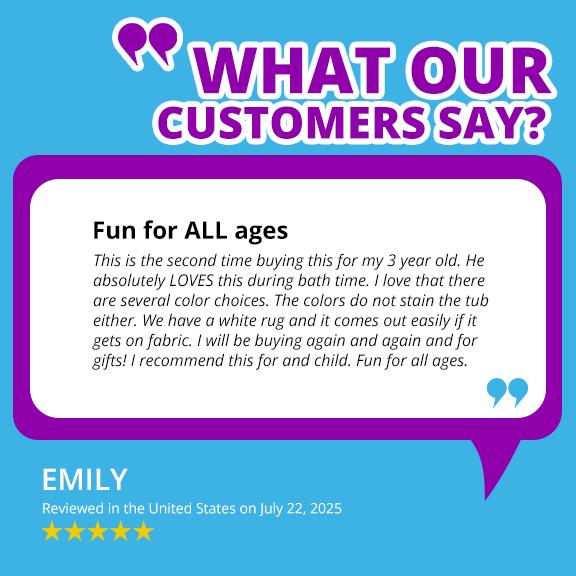 Tub Works Bath Color Fizzies 150 Count Non-Toxic Fragrance-Free Tablets for Kids Fun Baths 7 Vibrant Colors for Creative Bathtime Soap Body Care Skin Care Cleansing