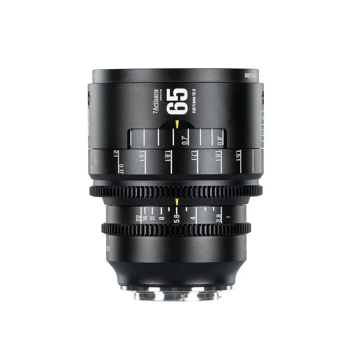 7artisans INFINITE 65mm T2.9 2x Macro Cine Camera Lens - Manual Operation, Metal Body
