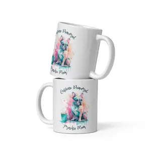 Caffeine Powered Frenchie Mom Mug