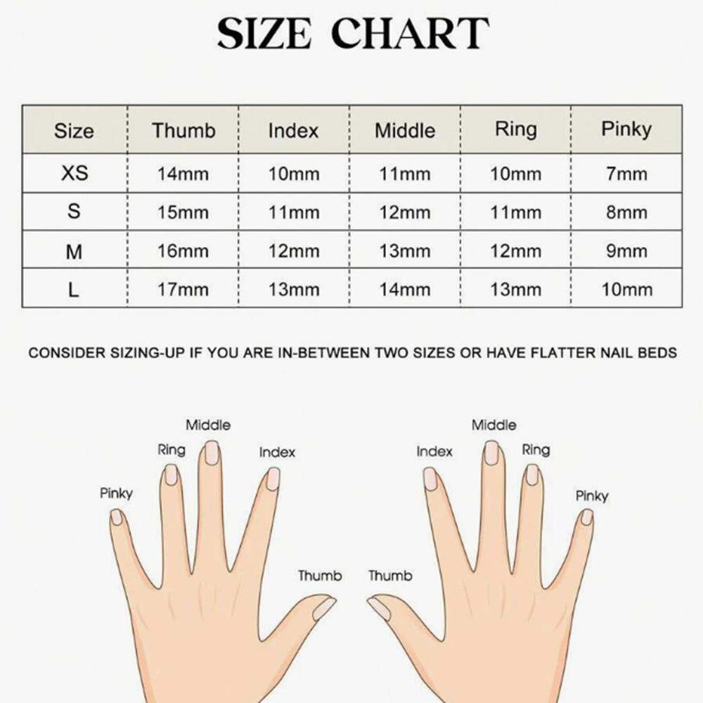 Elegant Almond Press on Nails with Flower Design Nails Glossy Fake Nails for Women 10 PCS