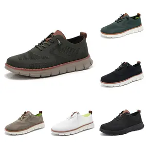 Men’s Mesh Casual Sneakers Oxfords Spring And Summer Business Casual Walking Shoes Tennis Comfortable, Boy Runner Sporty Lightweight Breathable Running Shoes For Exercise & Daily WearGift