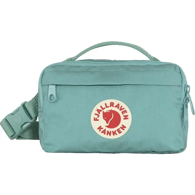 Fjallraven Kanken Women's Hip Pack, Compact Vinylon F Belt Bag with Multiple Zippered Pockets and Interior Key Clip, Bag Women's Fanny Packs & Belt Bags, Belt-Mounted Women's Fanny Packs & Belt Bags