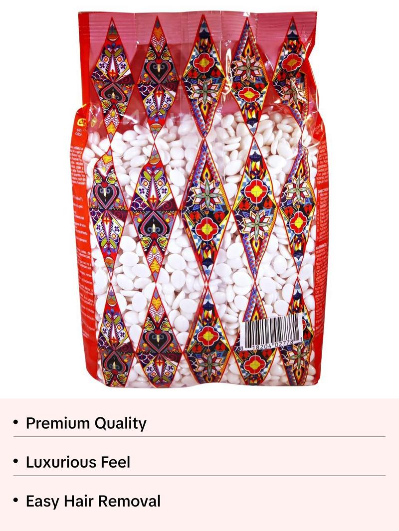 WAXNESS Polymer Blend Premium Luxury Hard Wax Beads Russian Pearl 2.2lb WAXNESS Polymer Blend Premium Luxury Hard Wax Beads Russian Pearl 2.2lb