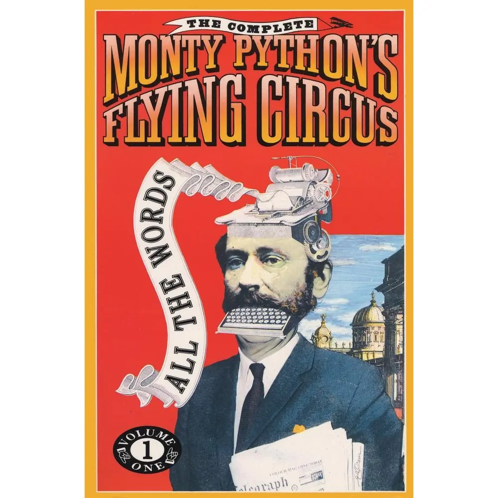 Used Softcover Book - The Complete Monty Python's Flying Circus: All the Words by Python Team (BBC TV Series, Classic Episodes, Sketches, Scripts) - English Humor, Pantheon Humanities & Social Sciences History & Culture Book
