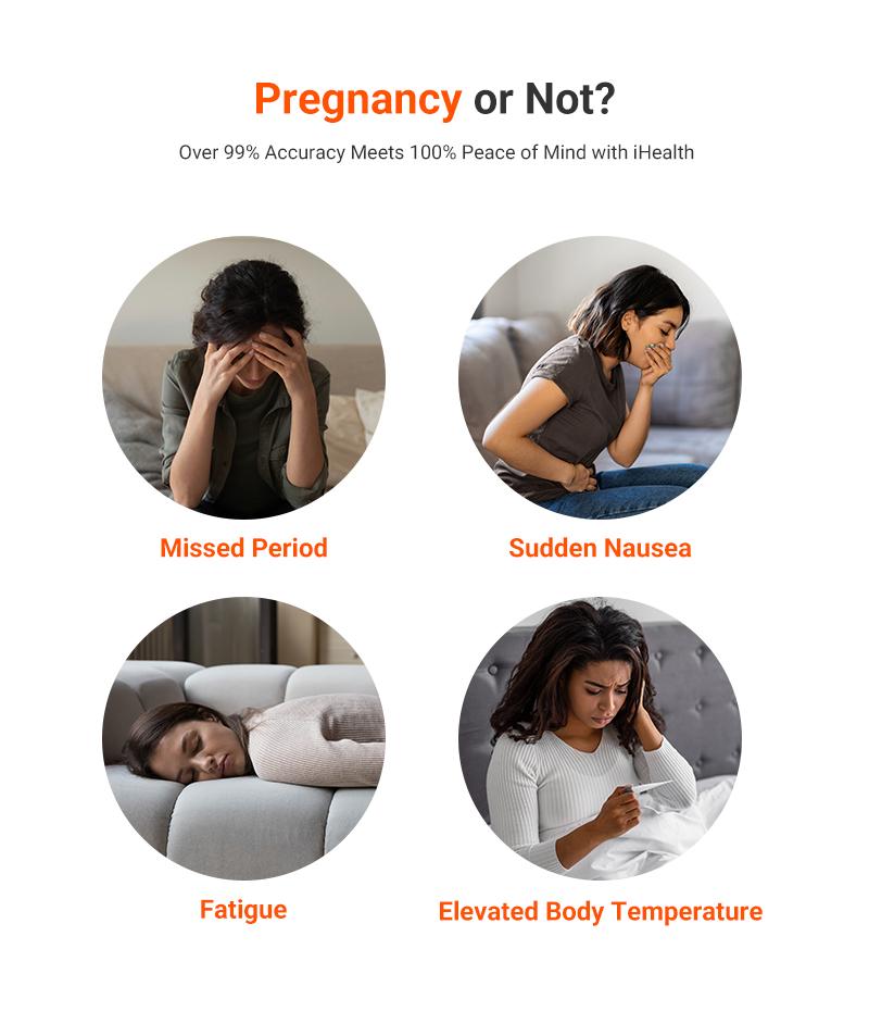 iHealth Early Detection Pregnancy Test, 99% Accurate Home HCG Test Kit, results 6 days before missed period (5 days pre-expected period) with High-Sensitivity 10mIU/mL, Easy Dip & Read Clear Results iHealth Early Detection Pregnancy Test, 99% Accurate Home HCG Test Kit, results 6 days before missed period (5 days pre-expected period) with High-Sensitivity 10mIU/mL, Easy Dip & Read Clear Results