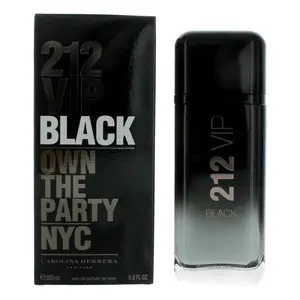 Carolina Herrera 212 VIP Black Eau De Parfum For Men - 6.8 Oz (200 ml)