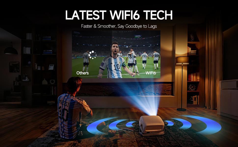 X4 Projector Upgraded 500ANSI 4K Video Source Android 11 Dual WiFi6 BT5.2 1920x1080P Mini Portable Home Cinema Outdoor 2025 New