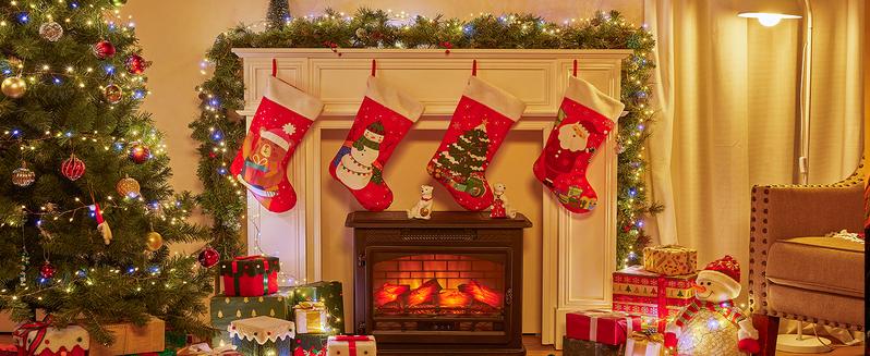 Fairy Lights Battery Operated, 4Pack Total 480LED 40FT Battery Operated Christmas Lights with Timer, Waterproof Starry Firefly Light for DIY Wreath Indoor Outdoor Christmas Decorations