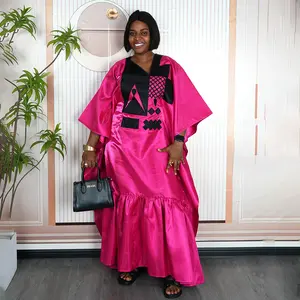 Plus Size African Women's Dresses elegant Traditional Africa Clothing Dashiki Ankara Outfits Gown Abayas Robe Muslim Kaftan  Long Dress 2026 Casual Minimalist Womenswear wedding guest outfits women maxi formal party gown valentine's day vacation goddess