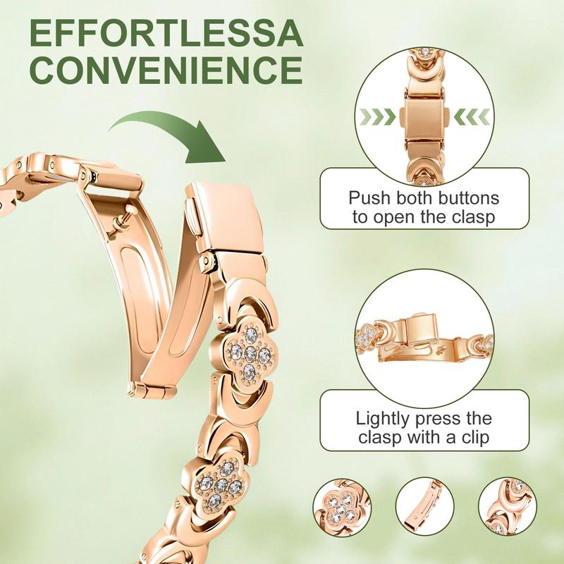 Copper Bracelets for Women – Pure Copper Magnetic Bracelet with 3500 Gauss Effective Magnets, Trendy Stack Stretch Bangle, Modern Fashion Accessories, Perfect Valentine’s Day Gift