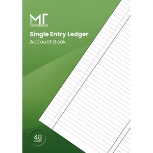 Single Entry Ledger Book: Easy Accounting Log for Cash Flow, Transactions & Budgeting: Perfect for Small Business Owners, Side Hustlers, and Home Budgeting Paperback – April 20, 2025