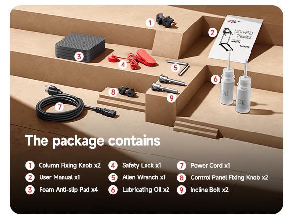 RHYTHM FUN 8 MPH Foldable Treadmill with Incline 300 lbs Capacity Running Machine 12 Pre-Installed Programs LED Display & App Control Multifunctional Walking Pad Multifunctional Workout Station  Home Fitness Equipment exercise equipment