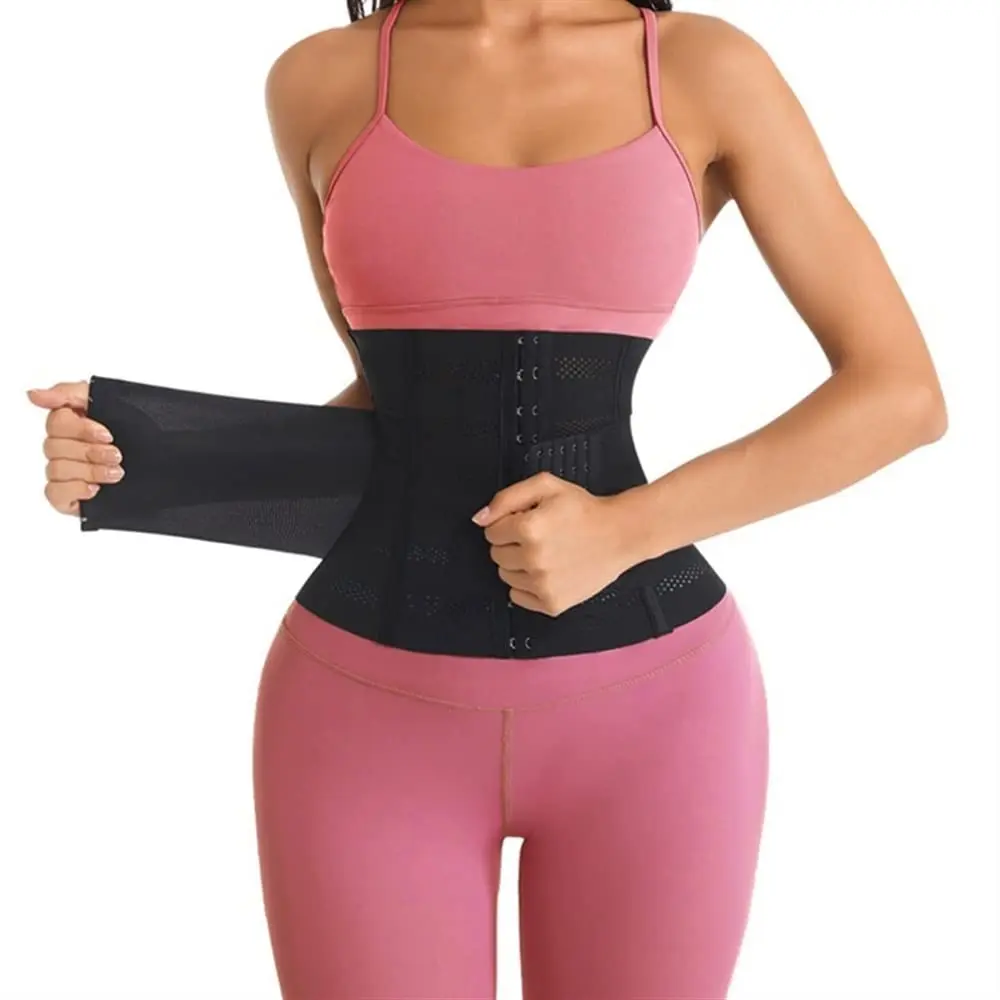 Ladies' 4-Season Universal Abdominal Support Belt - Double-Layer Reinforced Abdominal Control, Adjustable Breathable Inner Buckle Design for Fitness Exercise, Postural Support