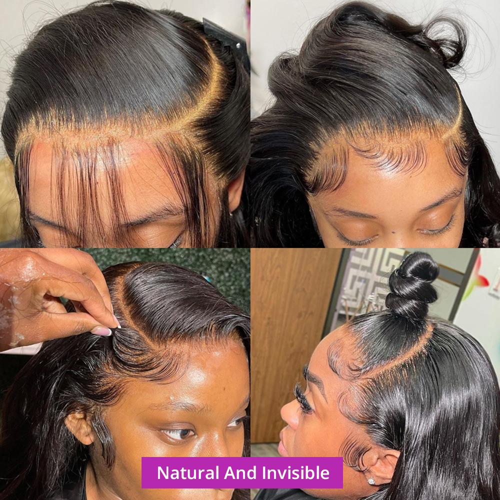 13x4 Bone Straight Human Hair Wigs 13x6 Hd Lace Frontal Hair 30 38 Inch Straight ransparent Lace Human Hair Wig For Black Women