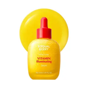 2026  EQQUALBERRY Vitamin Illuminating Serum -Brightening Vitamin C Serum with Niacinamide | Strengthens skin barrier I Hydrates using Ceramide and HyaluronicAcid 1.010z/ 30ml