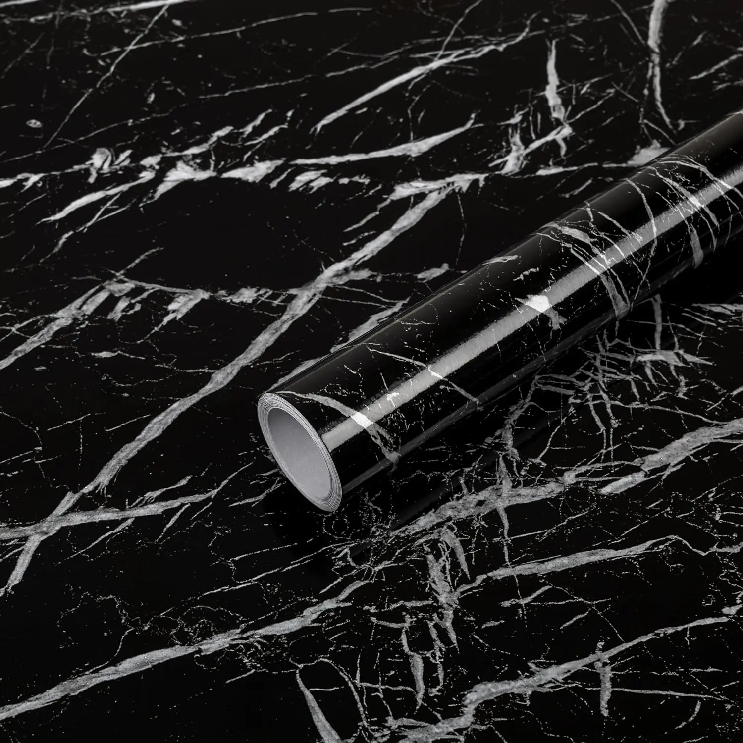 Self-Adhesive Vinyl Film, 40x300cm Marble Effect, Easy Peel & Stick Marble Pattern Wallpaper for Kitchen Countertops, Durable Waterproof Material, Marble Wallpaper Peel And Stick