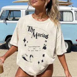 The Marias Shirt Submarine Album Vintage Indie Pop Graphic Tee Cotton Top HY4138