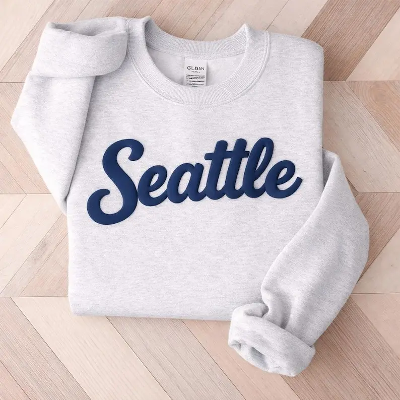 [ Sale off to 50% ] + [ Freeship ] Custom Print Football Sweatshirt | Embossed Game Day Crewneck | Pick Your Teams, Classic Game Day Sweater, Fan Gift