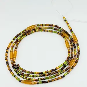 Melanin Glow- Traditional Tie on Waistbead