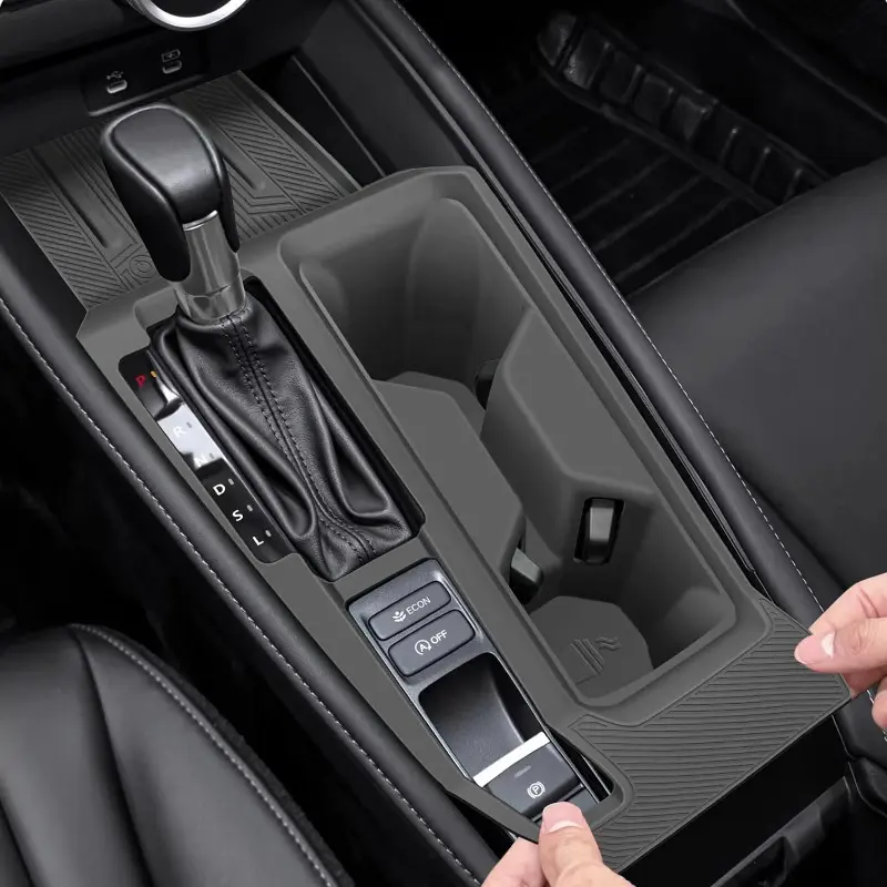 Temmis Silicone Car Interior Organizer - Auto Accessories, Car Organization Accessories, Firmly Adsorbing Full-Wraps for Honda Accord 2023-2025, Durable, Easy to Clean, No Extra Tools Needed, Accessories For Car