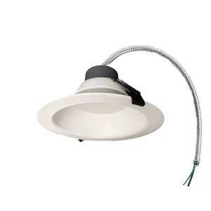 E2 LIGHTING 8 Inch Recessed Lights, 16W-35W, Commercial LED Ceiling Light Fixture, 5 CCT 2700K–5000K, Dimmable Canless Light for Commercial and Home Lighting Fixtures Ceiling