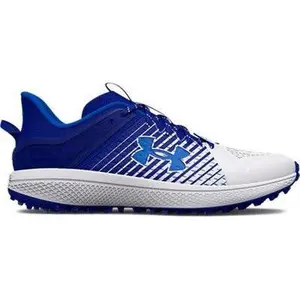 Under Armour Men's UA Yard Turf Baseball Cleats Royal/White/White - 3025593-401