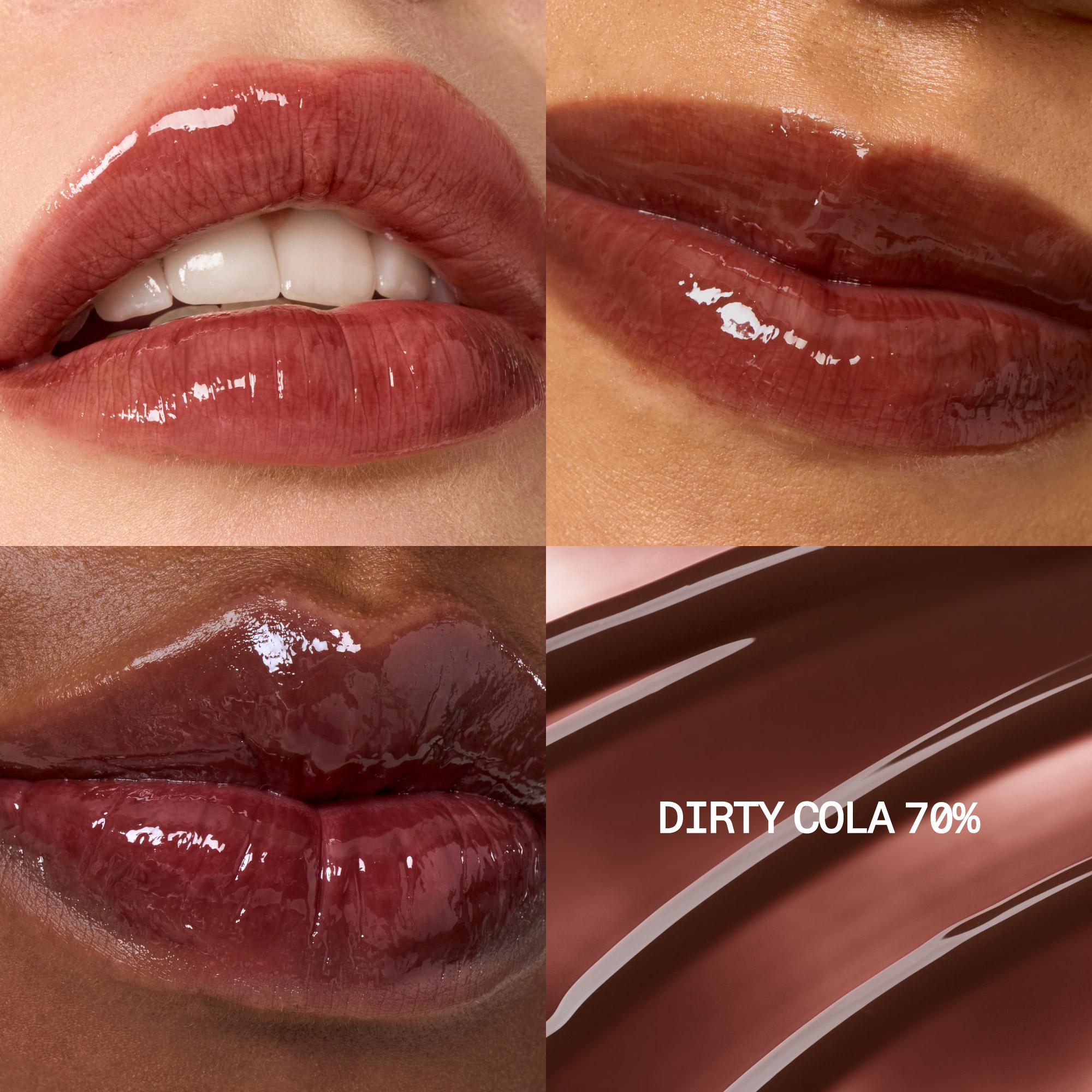 [TikTok Shop Exclusive] fwee Voluming Gloss Cola Duo — Cherry Cola & Dirty Cola (30% / 70% Pigment Options) | Hydrating, Non-sticky, Line Smoothing | Stocking stuffers, Gift