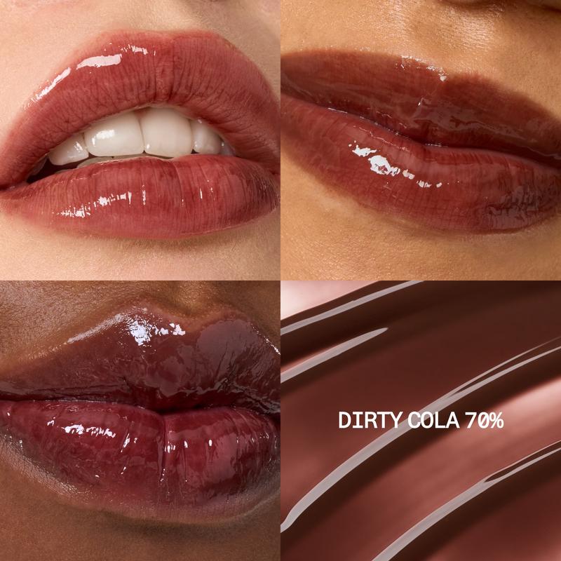 [TikTok Shop Exclusive] fwee Voluming Gloss Cola Duo — Cherry Cola & Dirty Cola (30% / 70% Pigment Options) | Hydrating, Non-sticky, Line Smoothing | Stocking stuffers, Gift