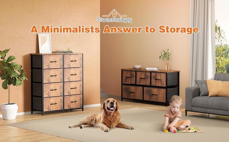 【Deal】Dresser for Bedroom, Dressers & Chests of Drawers Dresser Organizer with 8 Fabric Storage Drawers Tower Unit 【Deal】Dresser for Bedroom, Dressers & Chests of Drawers Dresser Organizer with 8 Fabric Storage Drawers Tower Unit