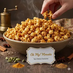 Pop's Flavor Lab: Oh My! Masala Popcorn