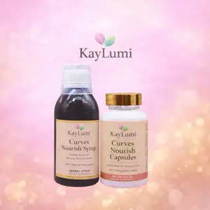 KayLumi Curves Nourish Syrup & Capsules supplement Set