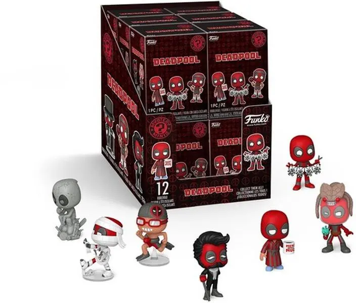 Funko Mystery Mini - Marvel Deadpool 3" Vinyl Figure, 1-Piece TV/Movie Char. Collectible Figurine, New with 1 Random Mystery Mini Per Transaction [COLLECTIBLES]