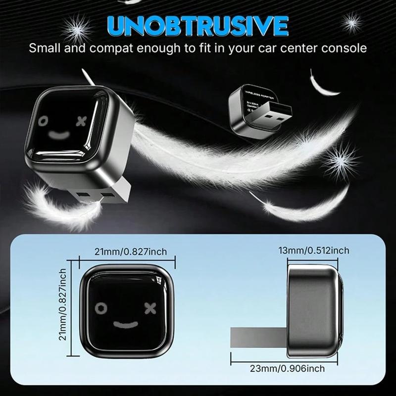 (2 In 1)Wireless CarPlay Adapter For Android 11+/Ios 10+ - 2025 Upgrade Wired CarPlay,Metal Body,Mini Size,Plug And Play,Perfect Compatible With Built-In Wired Apple CarPlay And Android Auto Cars (2 In 1)Wireless CarPlay Adapter For Android 11+/Ios 10+ - 2025 Upgrade Wired CarPlay,Metal Body,Mini Size,Plug And Play,Perfect Compatible With Built-In Wired Apple CarPlay And Android Auto Cars