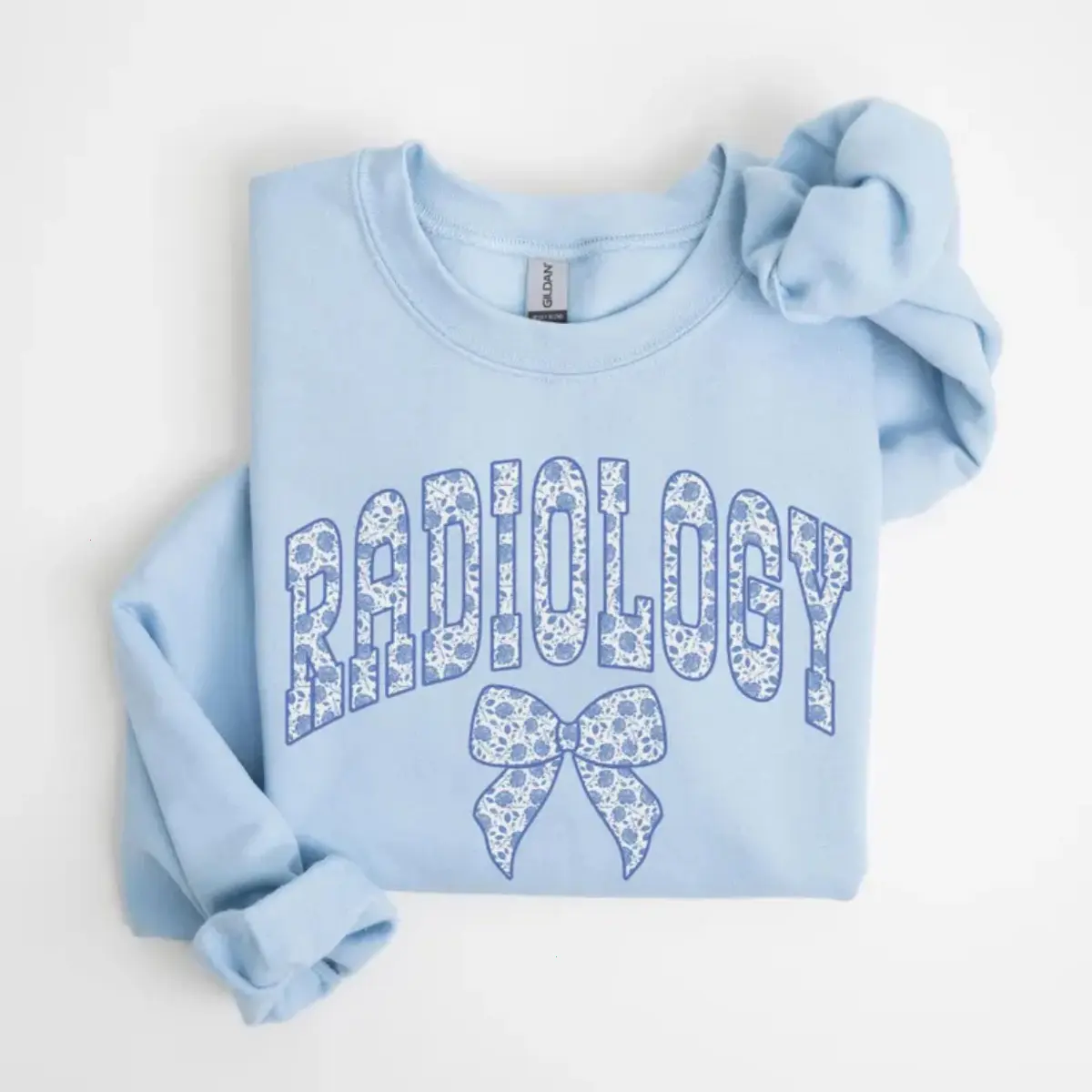 Radiology Sweatshirt • Coquette Bow Radiology Department Work Sweater • RAD Tech • X-ray Technologist Gifts • Xray Tech Graduation Gift