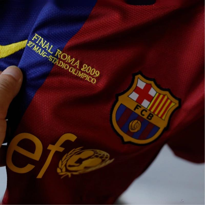 Barcelona 2025/26 Home Kit Retro Unicef ​​2009 | Authentic Barcelona 2009 Jersey and Shorts - Standard Match Kit