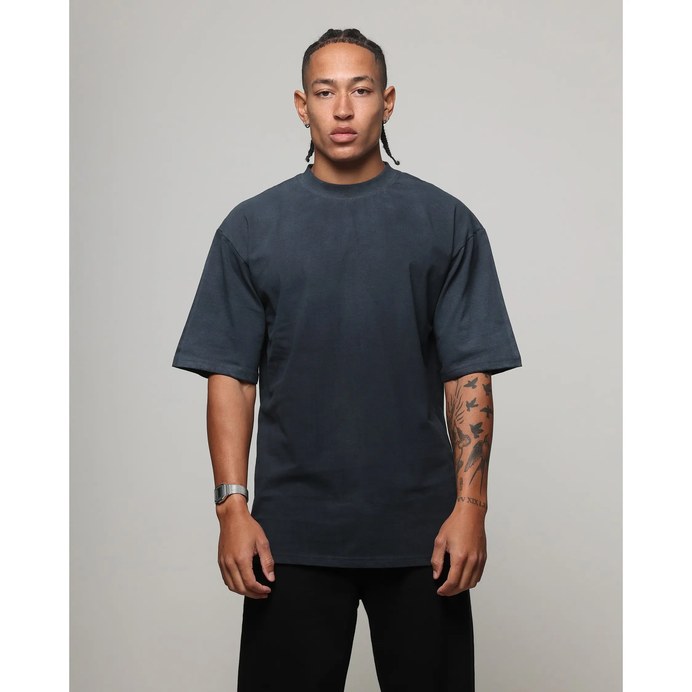 American Thrift Short Sleeve T-Shirt Washed Black