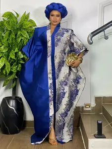 REGAL FLORAL BUBU (ROYAL BLUE)