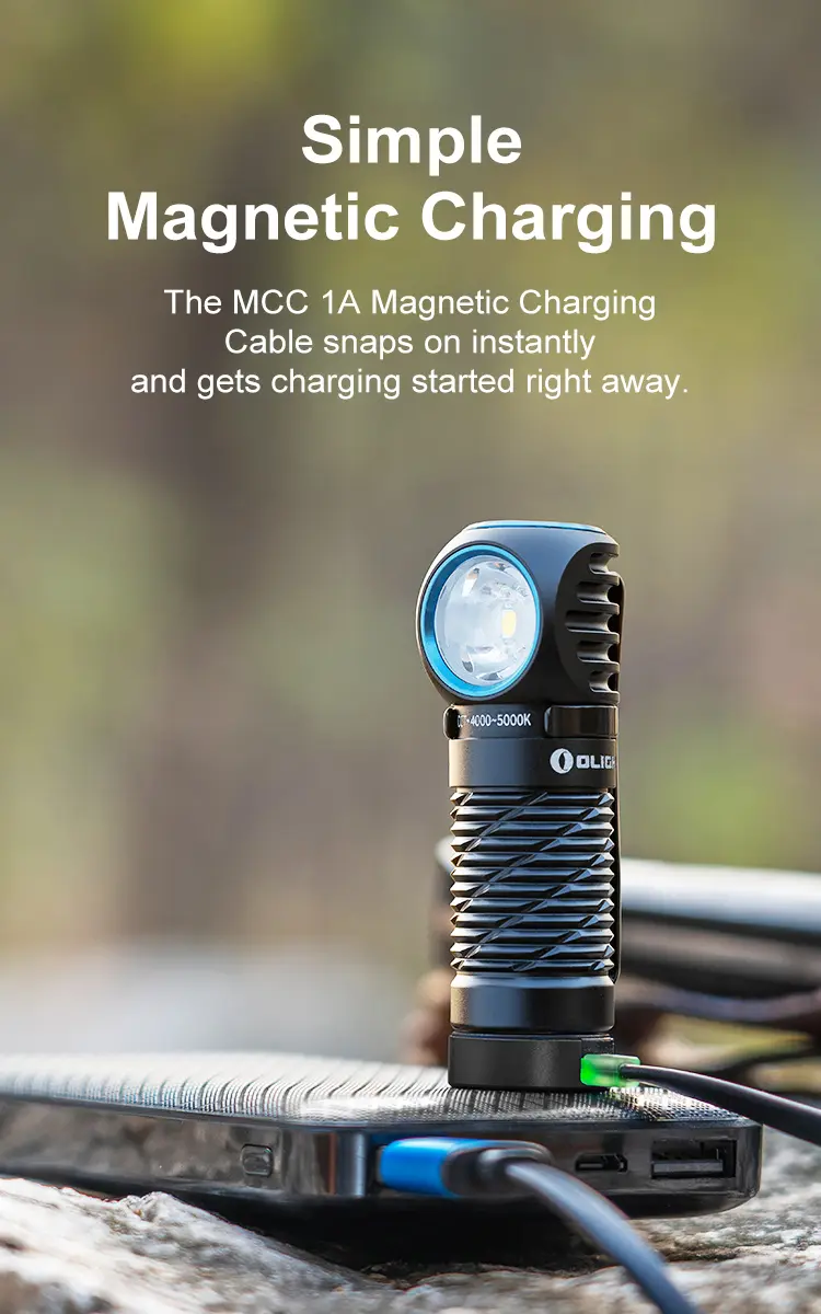 Product Introduction of OLIGHT Perun 2 Mini 1100 Lumens Rechargeable Headlamp, Right Angle Flashlight with Headband for Camping, Running, Outdoor 11