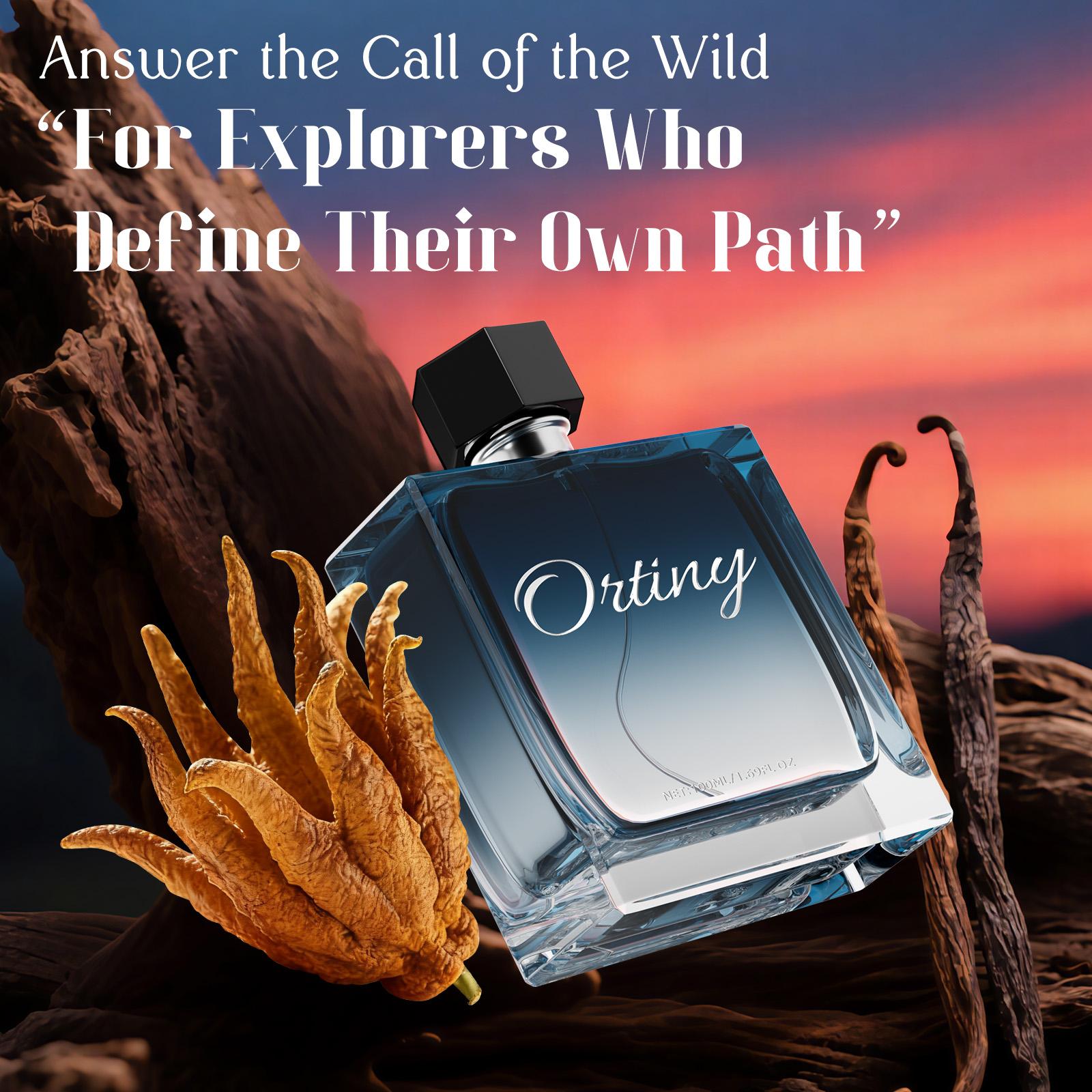 Ortiny | Aromatic Fougère Cologne for Men | Bergamot, Geranium & Amber Blend | Long Lasting 100ml Eau de Toilette