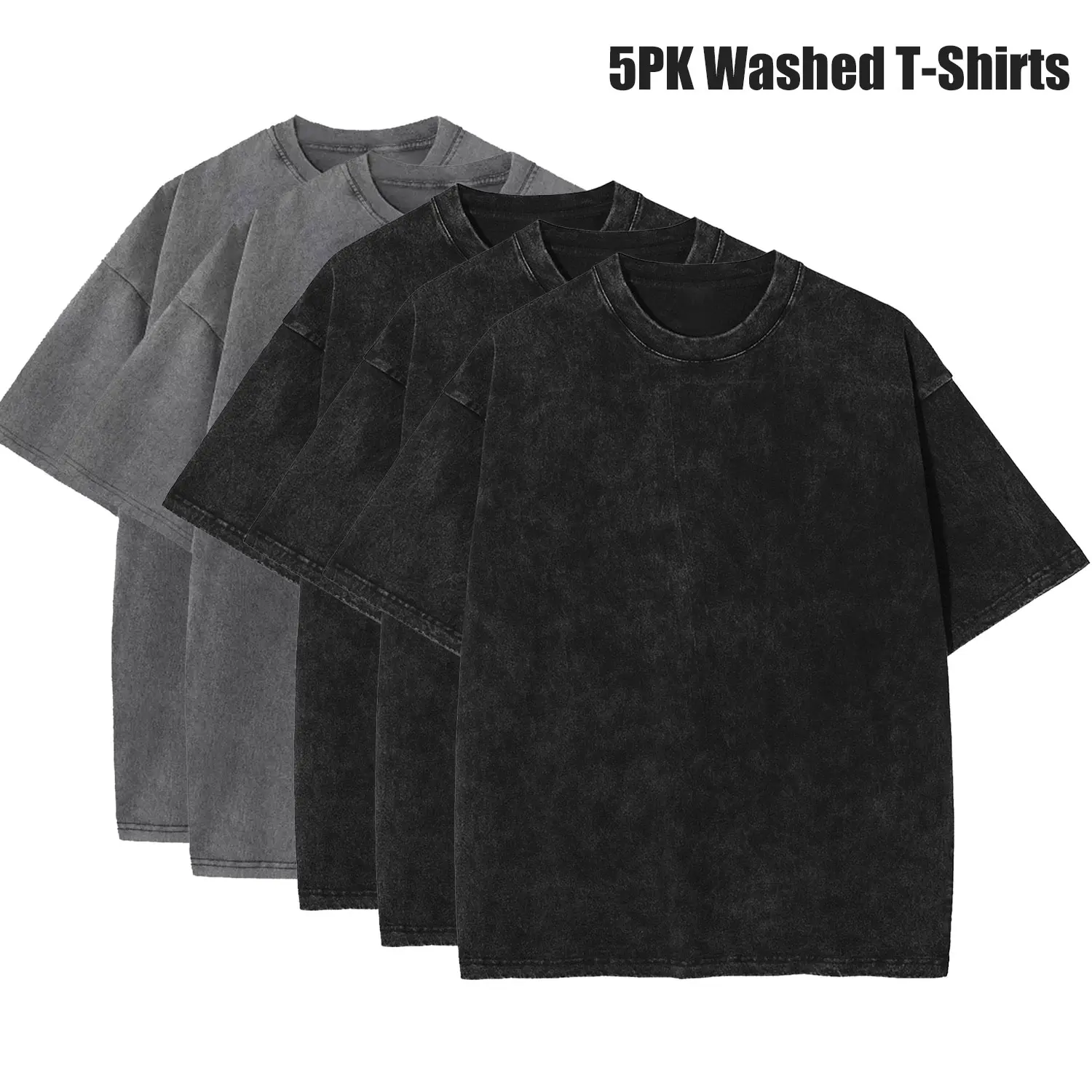3 Black+2 Gray