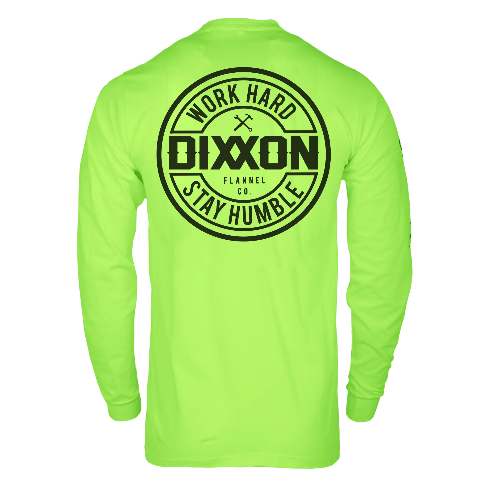 Corpo Hi Vis Long Sleeve T-Shirt - Safety Green