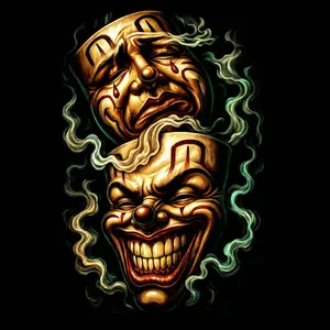 LAUGH NOW CRY LATER DTF TRANSFER FOR T-SHIRTS Humorous Design Ideal for Casual Wear Unique Look